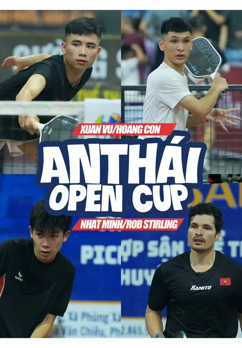 An Thái Open 2026: Xuân Vũ và Hoàng Con thi đấu