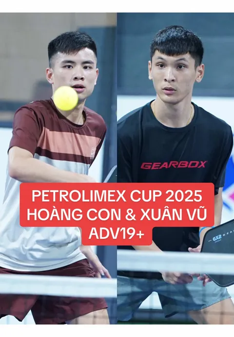 Cặp đôi trẻ Xuân Vũ – Hoàng Con tại Petrolimex Cup 2025