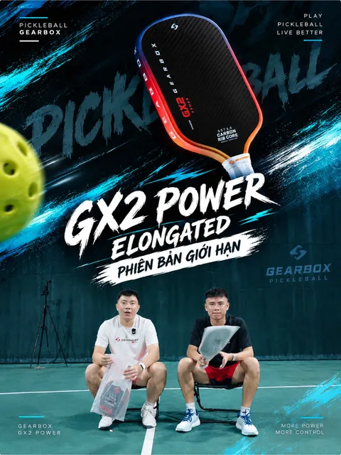 Gearbox GX2 Power Elongated Limited Edition và công nghệ Paddle DNA