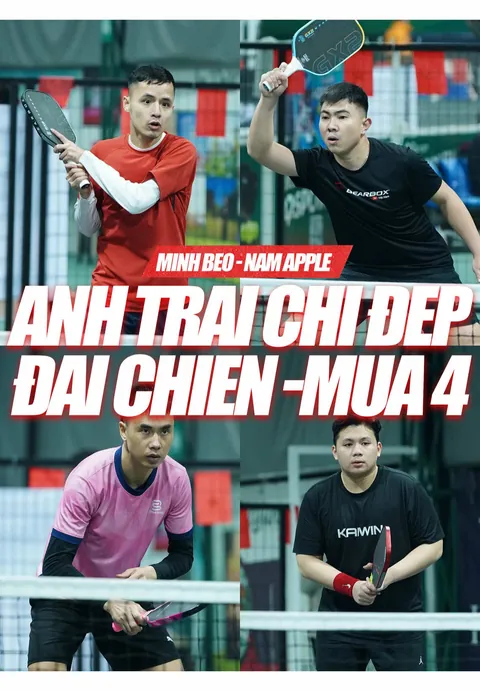 Giải pickleball Anh Trai Chị Đẹp 2026 – Minh Béo thi đấu