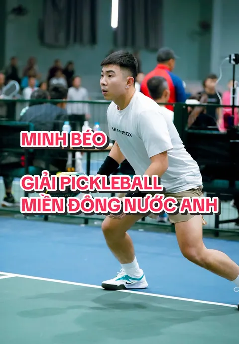 Giải pickleball Miền Đông Nước Anh 2026 – Minh Béo thi đấu