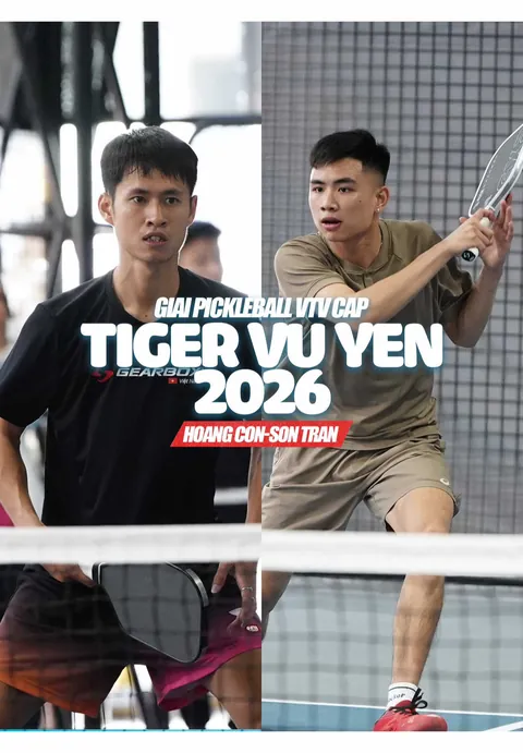 Giải pickleball Tiger Vũ Yên 2026