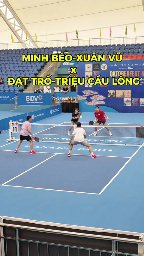 Minh Béo – Xuân Vũ giành giải Ba đôi nam Open tại Oktoberfest Hanaka