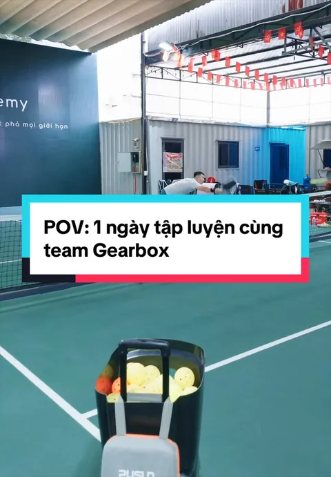 Một ngày tập luyện của Team Gearbox