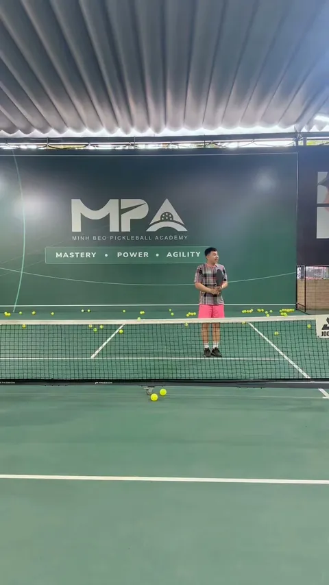 Training tại MPA: dink backhand hai tay cùng HLV Minh Béo