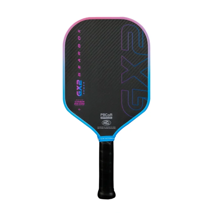 Vợt pickleball Gearbox GX2 Power Hybrid Limited Blue Pink 16mm