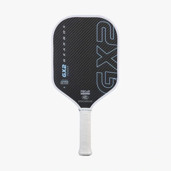 Vợt pickleball Gearbox GX2 Power Hybrid Limited Edition White 16mm