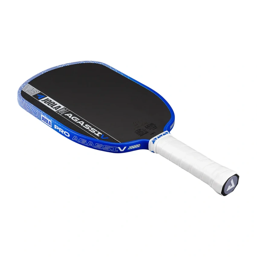 Agassi Pro V 14mm nằm nghiêng nhìn từ phía cán