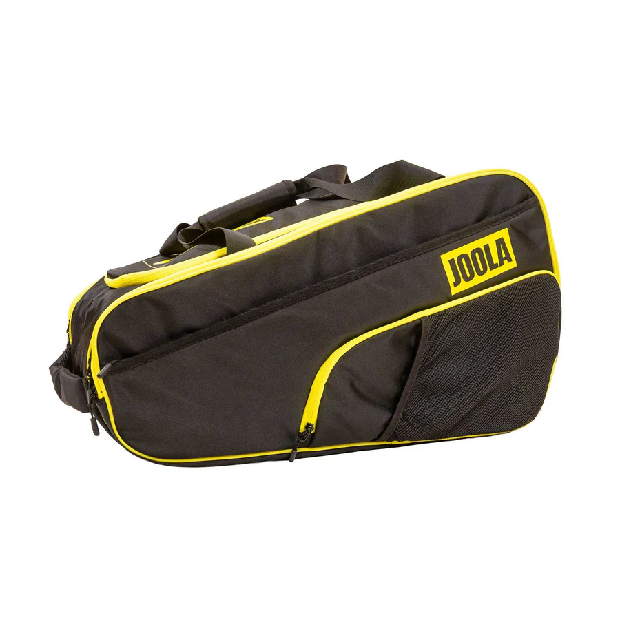 Túi Tour Elite Pro phối màu Black/JOOLA Yellow nhìn từ mặt bên