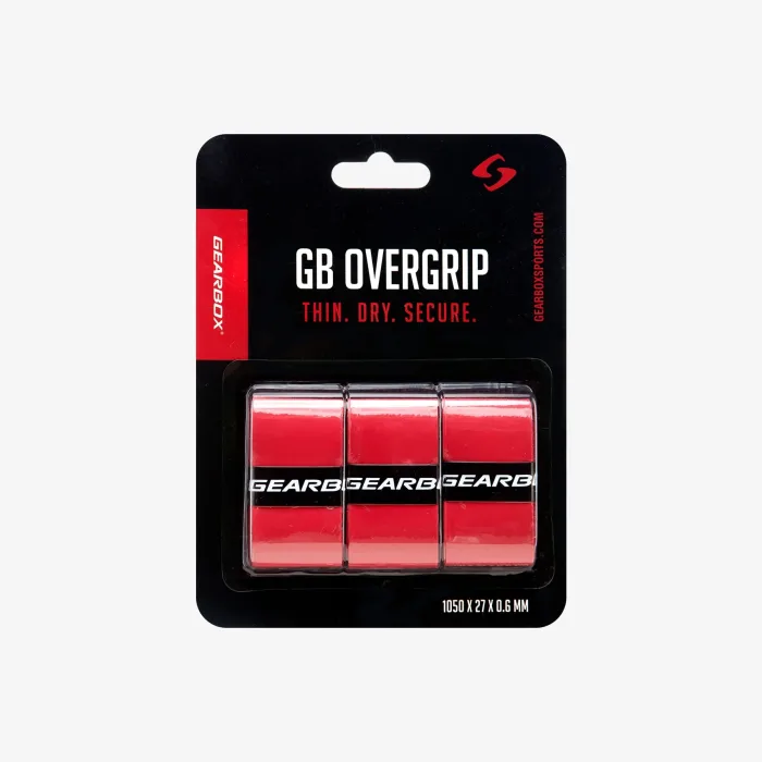 Quấn cán vợt Gearbox Overwrap Grip - Red