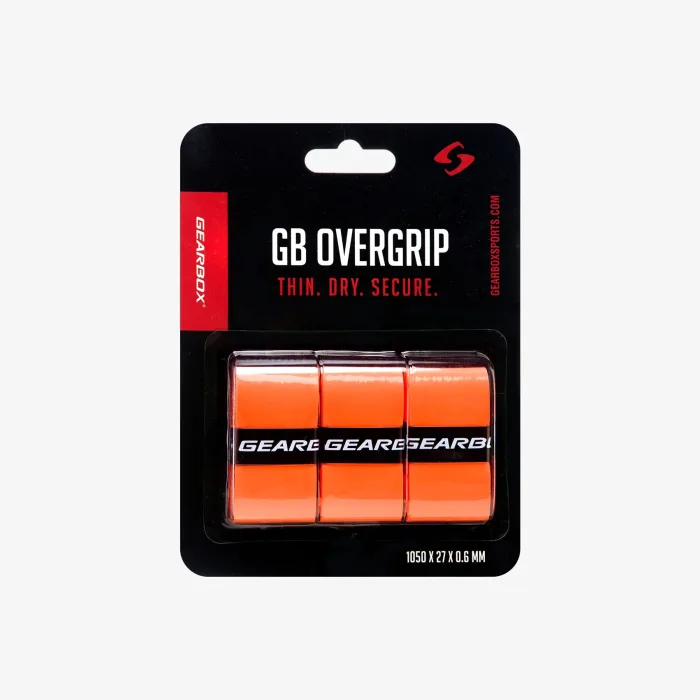 Quấn cán vợt Gearbox Overwrap Grip - Neon Orange
