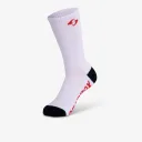 Tất pickleball cổ cao Gearbox Crew Socks - White/Red – ảnh 1