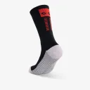 Tất pickleball cổ cao Gearbox Crew Socks - Black/Grey – ảnh 2