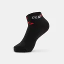 Tất pickleball cổ ngắn Gearbox No-Show Socks - Black/Red/White – ảnh 2