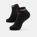 Tất pickleball cổ ngắn Gearbox No-Show Socks - Black/Red/White – ảnh 3