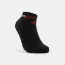 Tất pickleball cổ ngắn Gearbox No-Show Socks - Black/Red/White – ảnh 5