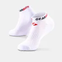 Tất pickleball cổ ngắn Gearbox No-Show Socks - White/Black/Red – ảnh 3