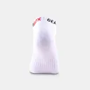 Tất pickleball cổ ngắn Gearbox No-Show Socks - White/Black/Red – ảnh 6