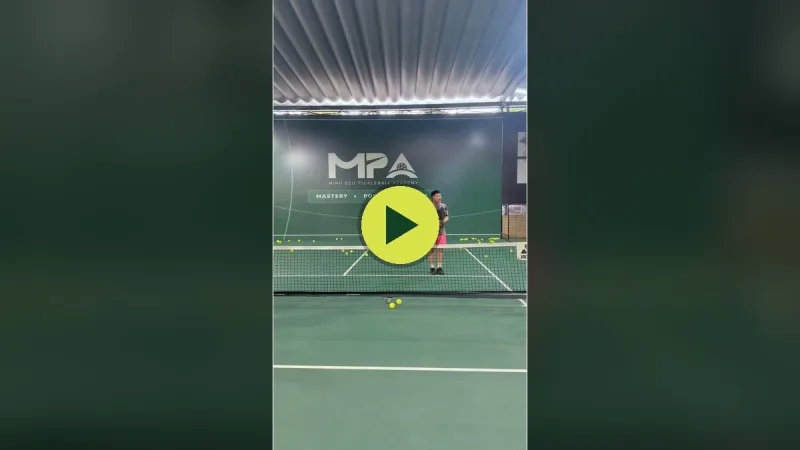 Training tại MPA: dink backhand hai tay cùng HLV Minh Béo