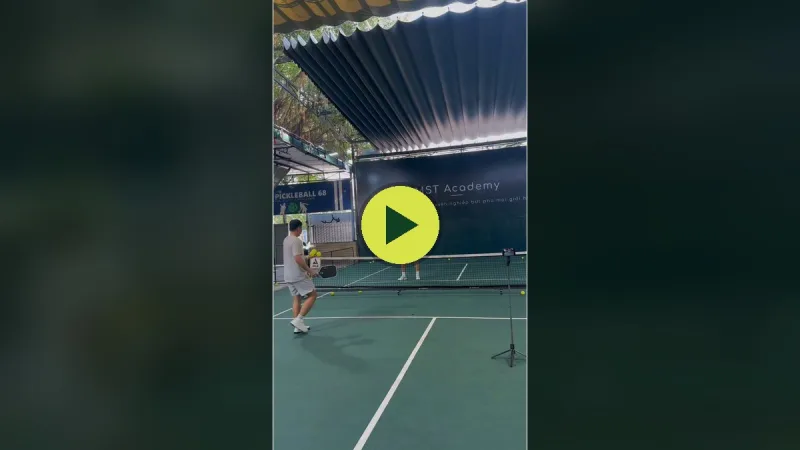 Train – Play – Repeat cùng Minh Béo Pickleball
