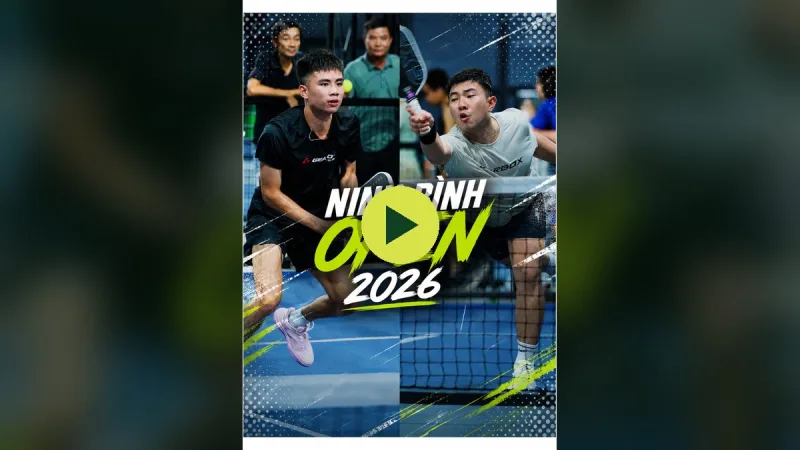 Minh Béo vs Hoàng Con tại Ninh Bình Open 2026