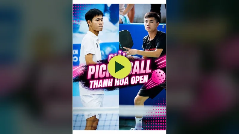 Hoàng Con vs Sơn Trần tại Thanh Hoá Open 2026