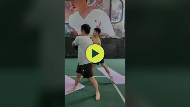 Tập đến bao giờ mới "khô" được như Xuân Vũ và Hoàng Con?