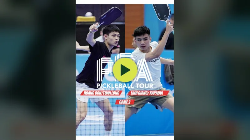 PPA Tour Asia 2026: Hoàng Con và Tuấn Long thi đấu