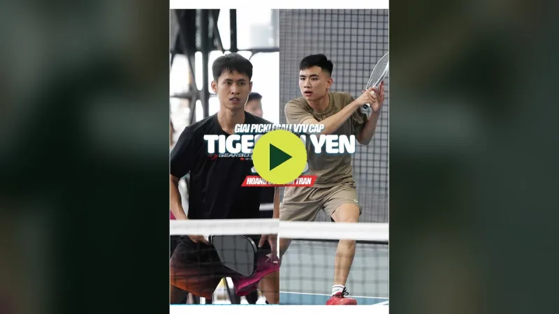 Giải pickleball Tiger Vũ Yên 2026