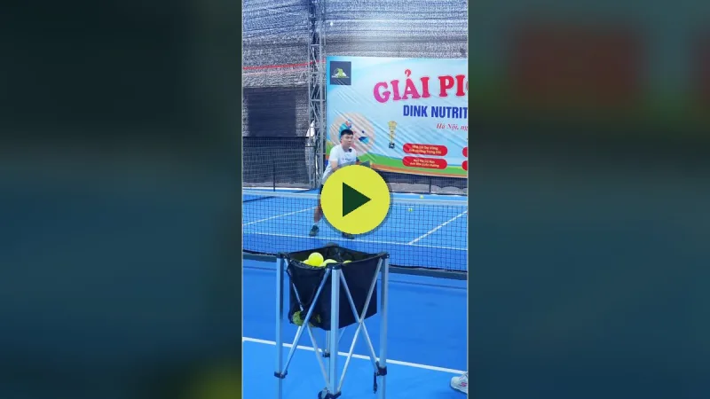 Hết Tết, trở lại tập luyện cùng Minh Béo Pickleball