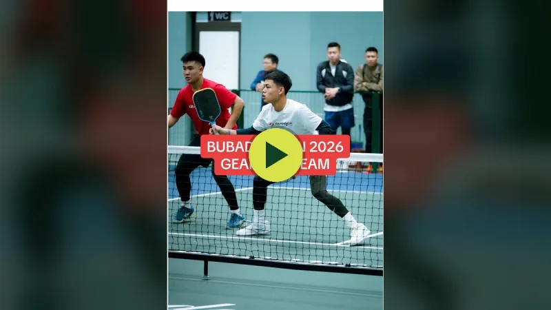 Giải Bubadu Open 2026 – Hoàng Con thi đấu